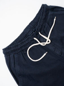 V2 Jeans con coulisse, piccole graffiature, pacht laterali DRILL Blu (9)