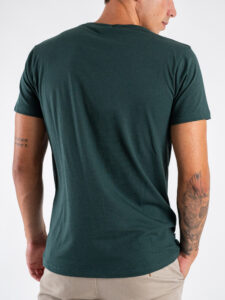 V2 T-shirt in cotone con stampa abito e cappello TUBI5 Verde6