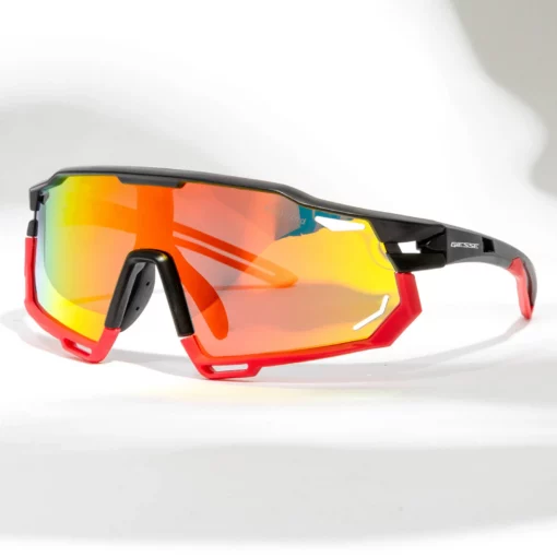 OS SUNGLASSES Occhiali da Sole GS104-C04 Rosso - immagine 2