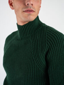 BL11 Maglione lupetto costa inglese MERINI Verde Inglese (3)