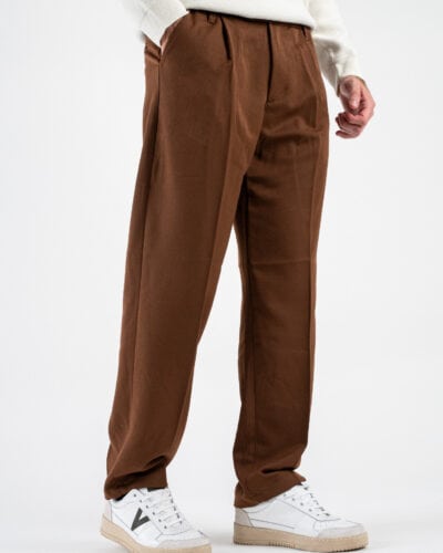 ESTASI Pantalone invernale con gamba morbida ed elastico in vita SANE INV Bruciato 3 Best Seller