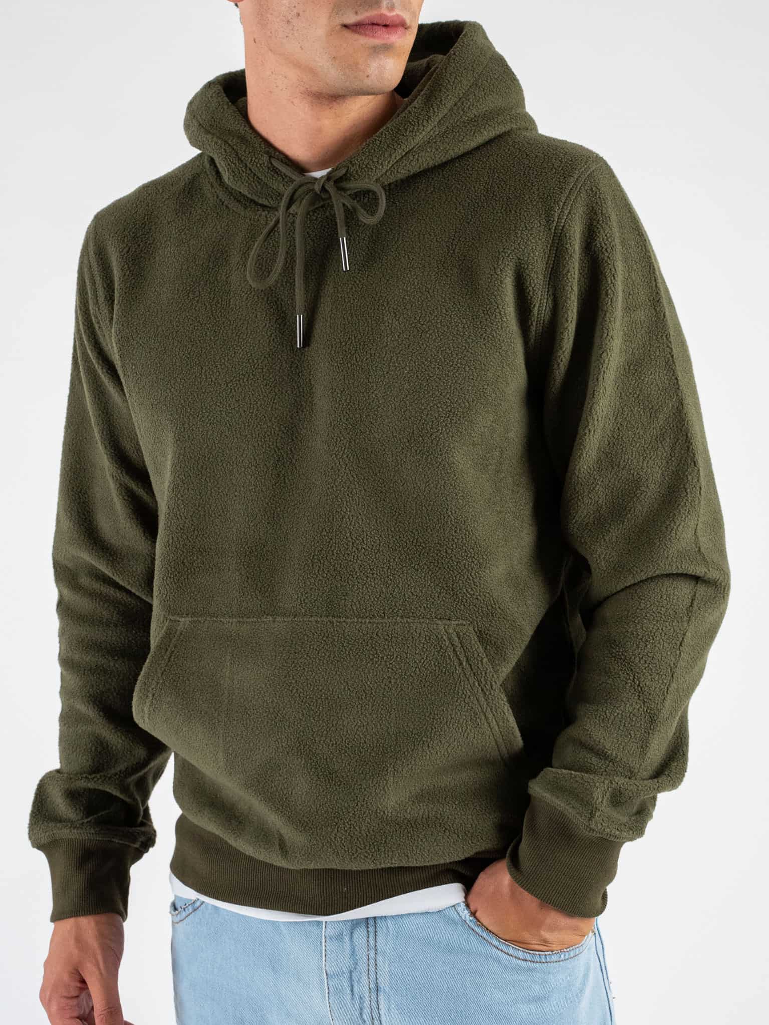 GIANNI LUPO Felpa orsacchiotto con tascone GL2002F Military