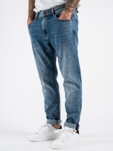 GIANNI LUPO Jeans basico skinny leggermente slavato GL6307Q Azzurro (3)