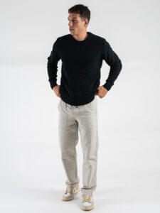 GIANNI LUPO Maglione girocollo basico GL535S Nero (3)