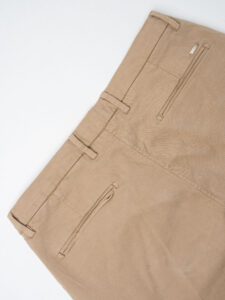 GIANNI LUPO Pantalone chinos in cotone pesante TAHOMA Camel (1)
