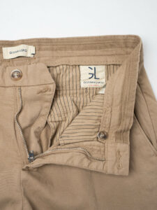 GIANNI LUPO Pantalone chinos in cotone pesante TAHOMA Camel (8)