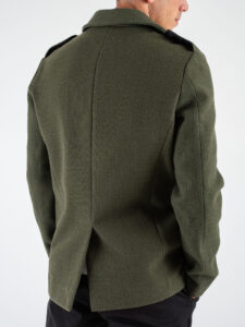 IMPERIAL Cappotto corto monopetto con bottoni gioiello K5441K4850 Militare (1)