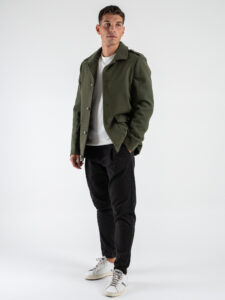 IMPERIAL Cappotto corto monopetto con bottoni gioiello K5441K4850 Militare (2)