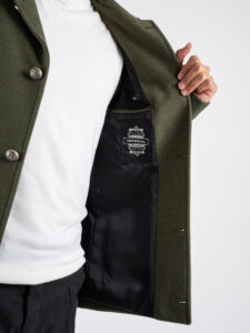 IMPERIAL Cappotto corto monopetto con bottoni gioiello K5441K4850 Militare (4)