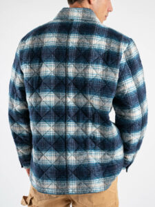 IMPERIAL Cappotto imbottito a quadri VL10GCR BluAzzurro (1)