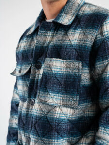 IMPERIAL Cappotto imbottito a quadri VL10GCR BluAzzurro (5)