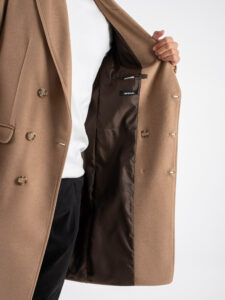 IMPERIAL Cappotto lungo doppiopetto K5441K4882 Camel (2)