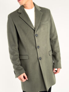 IMPERIAL Cappotto monopetto basico con bottoni K5441K4861 Militare (3)