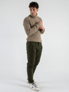 IMPERIAL Maglione dolcevita M8124358 Tortora (1)
