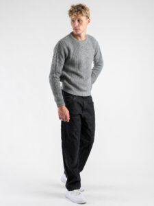 IMPERIAL Maglione girocollo misto lana M814124331 Grigio (3)