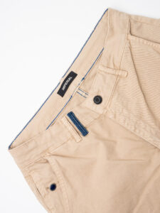 IMPERIAL Pantalone chinos con passante in jeans P640319308 Beige (9)