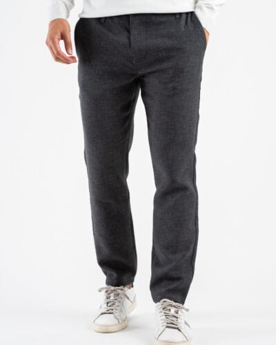 IMPERIAL Pantalone chinos da abito PE2HGBW Nero