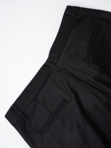 IMPERIAL Pantalone da abito chinos PWB0IBV Nero (1)