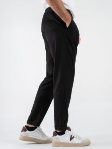 IMPERIAL Pantalone da abito chinos PWB0IBV Nero (5)