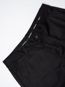 IMPERIAL Pantalone da abito chinos PWB0IBV Nero (8)