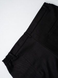 IMPERIAL Pantalone da abito con gamba lunga, morbida ed elastico in vita P5441P4929 Nero (1)