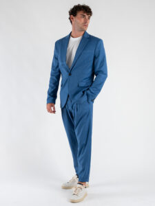 IMPERIAL Pantalone da abito con gamba morbida e pinces PD9CIBV Bic1