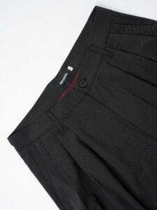 IMPERIAL Pantalone da abito over con gamba e fondo molto ampi PE5NIDP NeroCammello (3)
