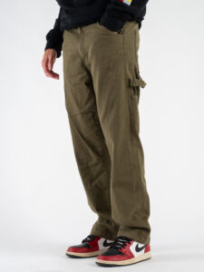 IMPERIAL Pantalone work a gamba larga P5407WOR01 Militare (4)