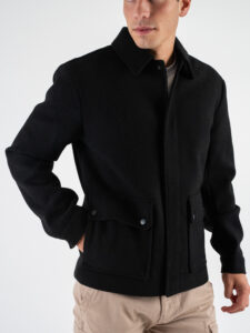 ONLY&SONS Cappotto corto con tasche frontali CONNOR 22025735 Black (2)