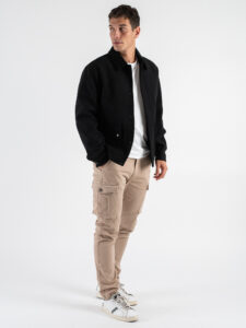 ONLY&SONS Cappotto corto con tasche frontali CONNOR 22025735 Black (6)