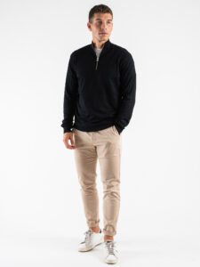 ONLY&SONS Cardigan in viscosa con zip WYLER 22021264 Dark Navy (5)