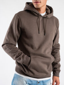 ONLY&SONS Felpa con cappuccio felpata CERES 22018685 Major Brown (1)