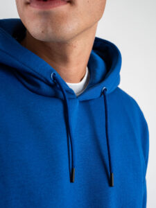 ONLY&SONS Felpa con cappuccio felpata CERES 22018685 True Blue (3)