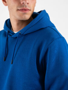 ONLY&SONS Felpa con cappuccio felpata CERES 22018685 True Blue (5)