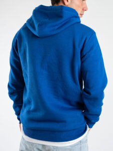 ONLY&SONS Felpa con cappuccio felpata CERES 22018685 True Blue (6)