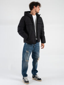 ONLY&SONS Giubbino puffer con tasche frontali ELIJAH 22029661 Black (2)