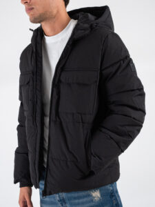 ONLY&SONS Giubbino puffer con tasche frontali ELIJAH 22029661 Black (4)