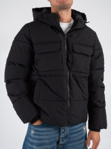 ONLY&SONS Giubbino puffer con tasche frontali ELIJAH 22029661 Black (6)