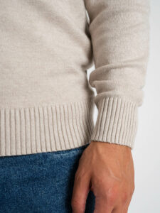ONLY&SONS Maglione girocollo basico in viscosa LEON 22030507 Silver Lining (2)