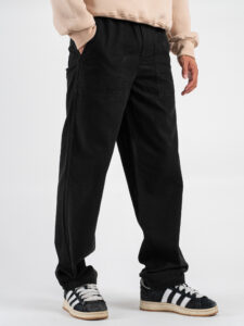 ONLY&SONS Pantalone loose fit con coulisse in vita con tasche SINUS 22030239 Black (1)