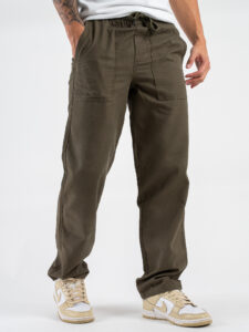ONONLY&SONS Pantalone loose fit con tasche e coulisse in vita SINUS 22030239 Dusty Olive (5)