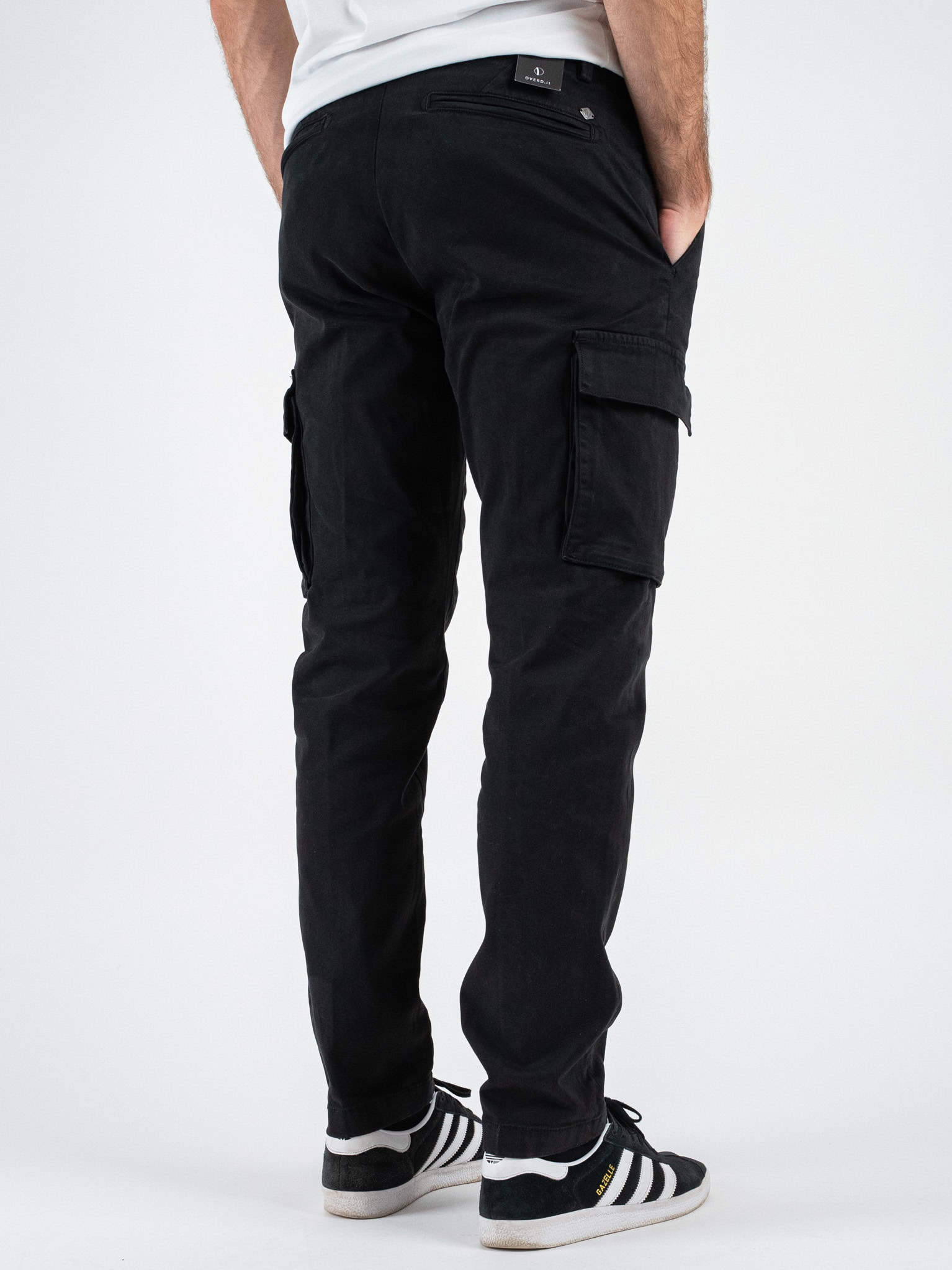 OVER D Pantalone con tasche laterali OE1F2W4P05 Nero Prezzo 64 00 Estasi Fashion