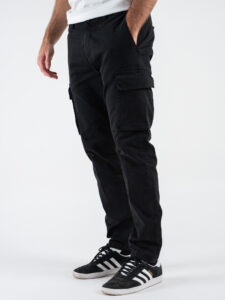 OVER-D Pantalone con tasche laterali OE1F2W4P05 Nero (2)