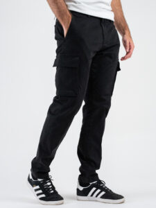 OVER-D Pantalone con tasche laterali OE1F2W4P05 Nero (3)