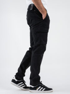 OVER-D Pantalone con tasche laterali OE1F2W4P05 Nero (4)