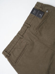 OVER-D Pantalone con tasche laterali OE1F2W4P05 Verde Militare (1)