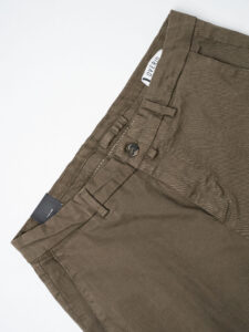 OVER-D Pantalone con tasche laterali OE1F2W4P05 Verde Militare (8)