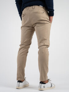 OVER-D Pantamolla in cotone con coulisse in vita OE1F2W4P06 Beige (7)