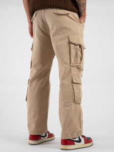 Pantaloni con tasche laterali KA-2926 Khaki (5)