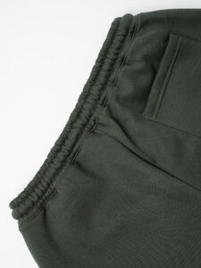 SUPERCULTURE Pantalone tuta con polsini JOG-Z Verde Militare (1)